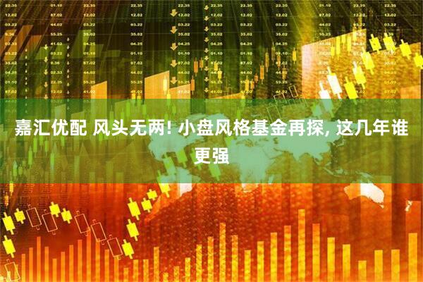 嘉汇优配 风头无两! 小盘风格基金再探, 这几年谁更强